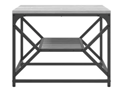 Mesa De Centro* Mesa de centro | Mesa de apoio | Mesa de café Sonoma 51x50x40 cm Cinzento