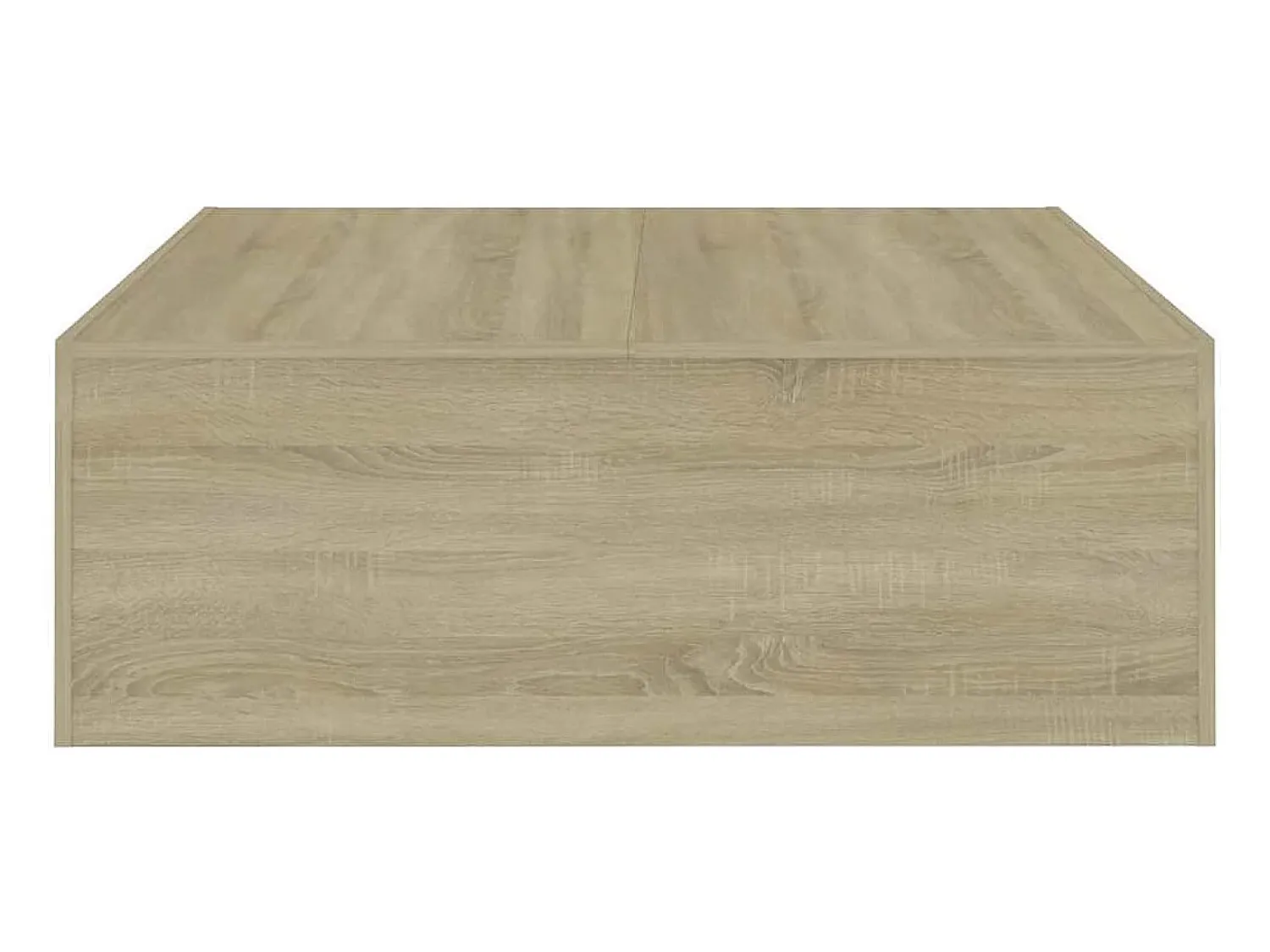 Mesa de centro | Mesa de apoio 100x100x35 cm derivados madeira carvalho sonoma^ Mesa De Centro