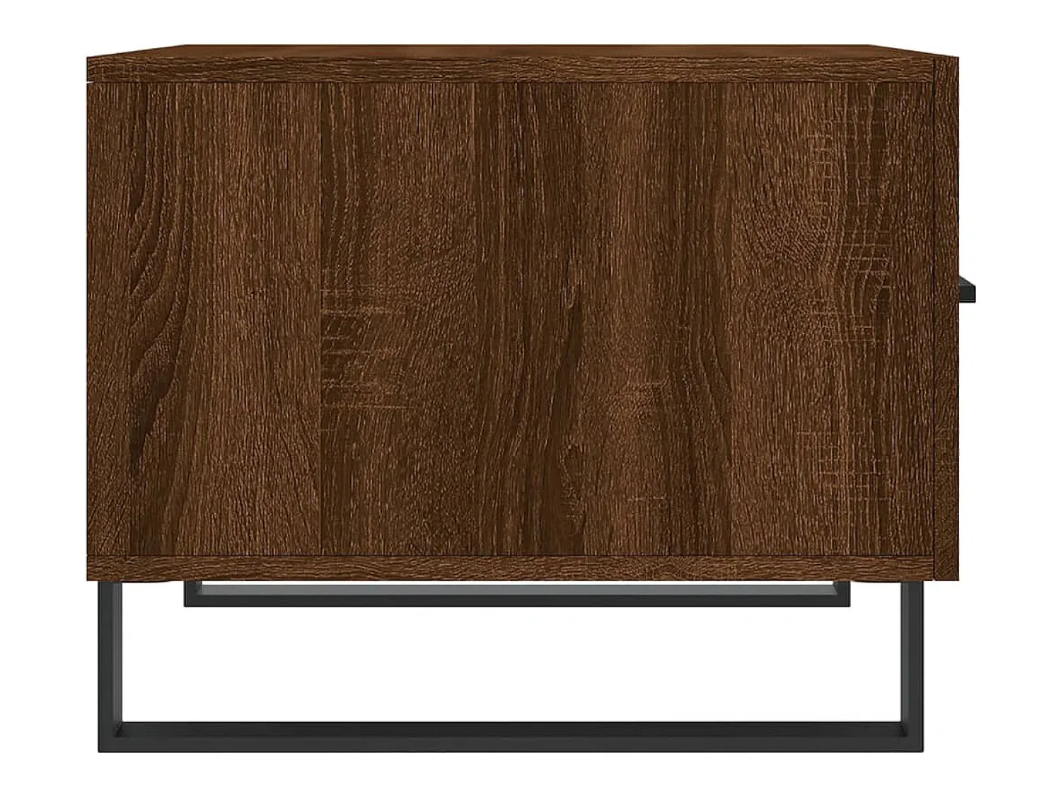 Mesa de centro | Mesa de apoio 50x50x40 cm derivados madeira carvalho^ Mesa De Centro