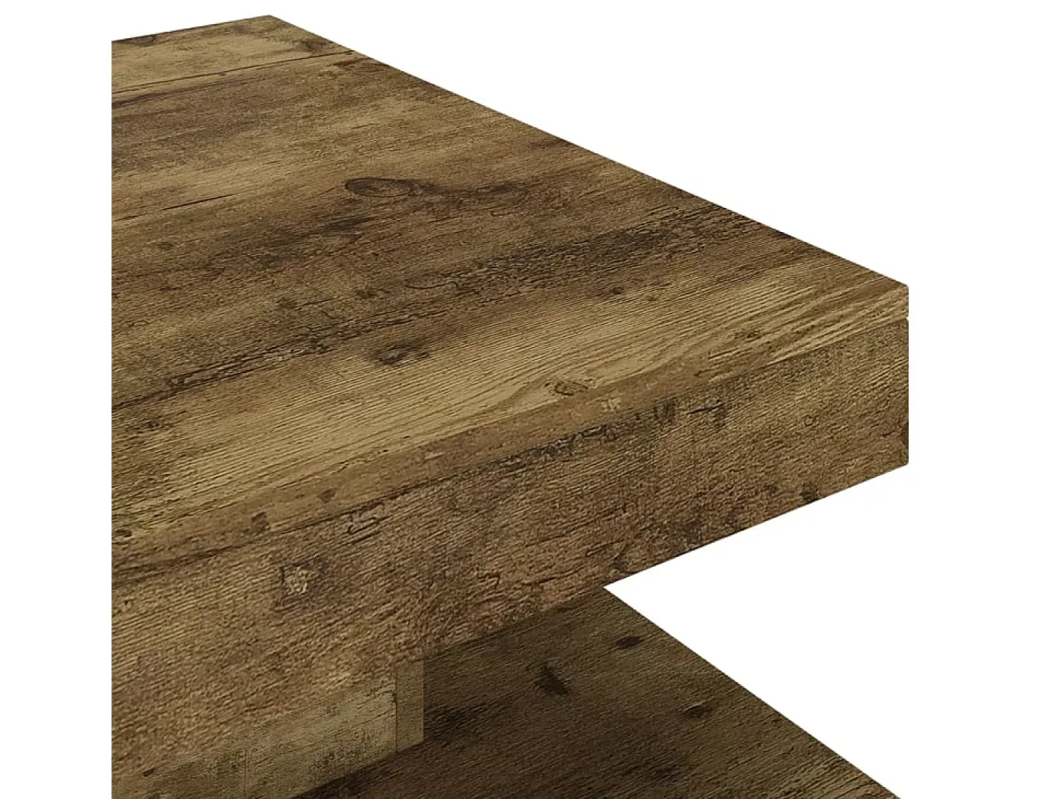 Mesa de centro | Mesa de apoio 60x60x35 cm MDF -escuro^ Mesa De Centro
