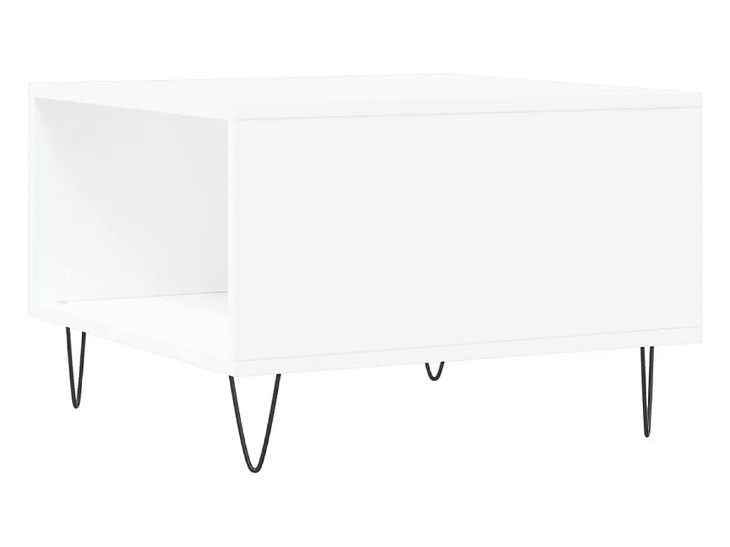 Mesa de centro | Mesa de apoio 55x55x36.5 cm derivados de madeira^ Mesa De Centro