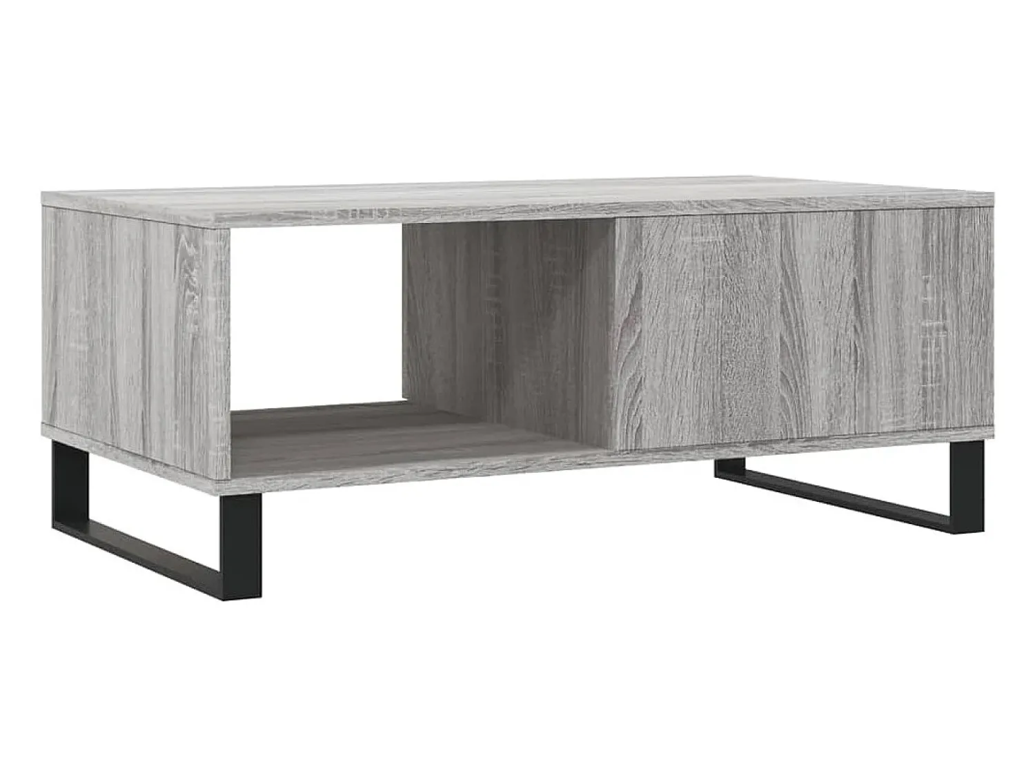 Mesa de centro | Mesa de apoio 90x50x36.5 cm derivados madeira sonoma^ Mesa De Centro