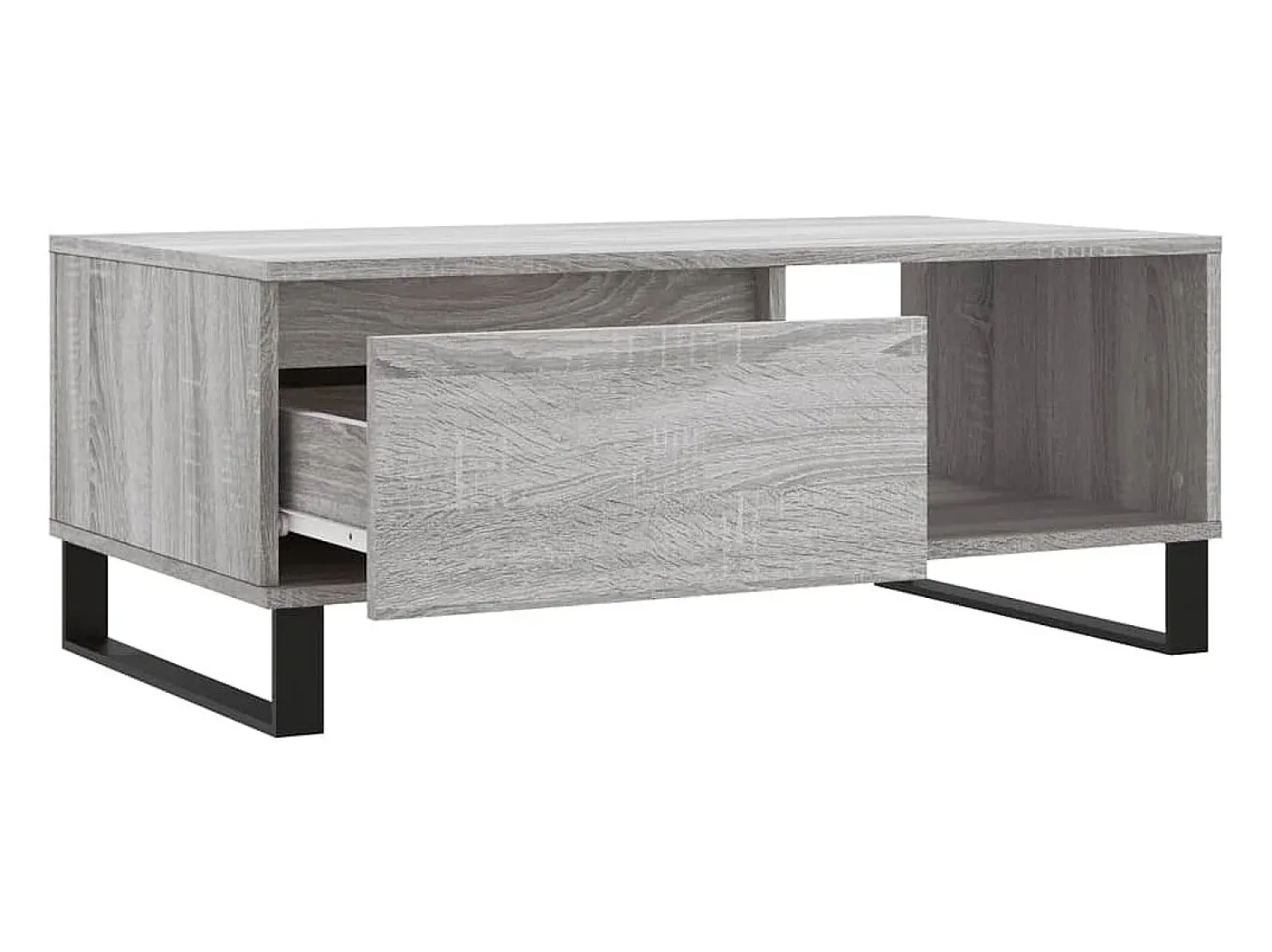 Mesa de centro | Mesa de apoio 90x50x36.5 cm derivados madeira sonoma^ Mesa De Centro