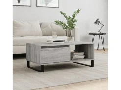 Mesa de centro | Mesa de apoio 90x50x36.5 cm derivados madeira sonoma^ Mesa De Centro
