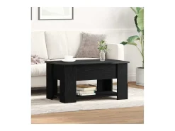 Sale Mesa de centro | Mesa de apoio Carvalho 79x49x41 cm Preto