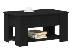 Sale Mesa de centro | Mesa de apoio Carvalho 79x49x41 cm Preto