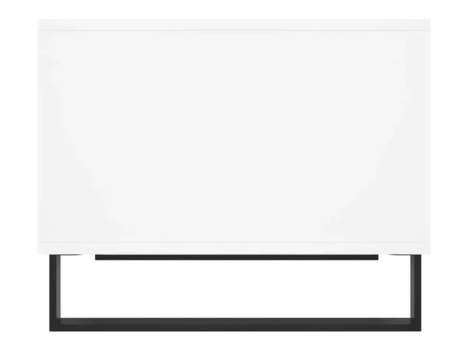 Discount Mesa de centro | Mesa de apoio 60x50x40 cm derivados de madeira Branco