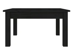 Online Mesa de centro | Mesa de apoio 55x55x30 cm pinho maciço Preto