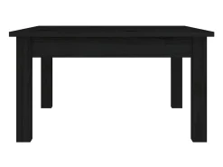 Online Mesa de centro | Mesa de apoio 55x55x30 cm pinho maciço Preto