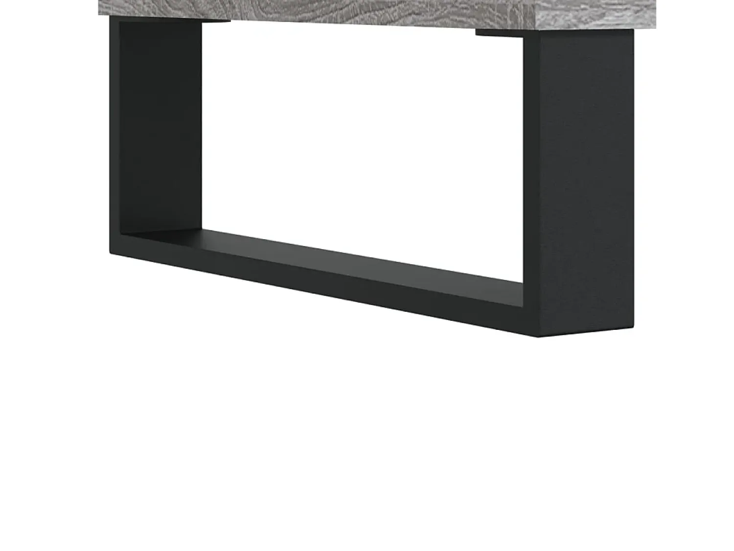 New Mesa de centro | Mesa de apoio derivados de madeira sonoma cinza Cinzento