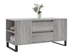 New Mesa de centro | Mesa de apoio derivados de madeira sonoma cinza Cinzento