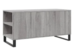 New Mesa de centro | Mesa de apoio derivados de madeira sonoma cinza Cinzento