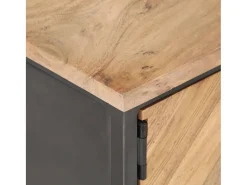 Outlet Mesa de centro | Mesa de apoio | Mesa de café 90x50x35 cm madeira de acácia maciça Castanho