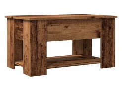 Mesa de centro | Mesa de apoio | Mesa de café 79x49x41 cm derivados madeira madeira velha^ Mesa De Centro