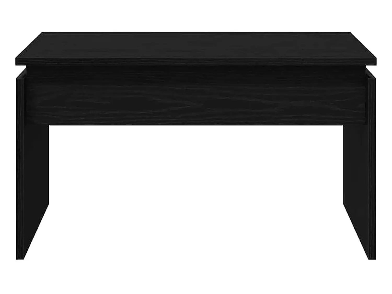 Mesa De Centro| Mesa de centro | Mesa de apoio Carvalho 68x38x50 cm Preto