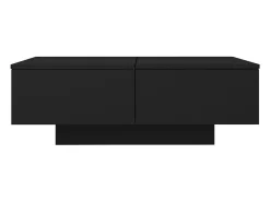 Mesa de centro | Mesa de apoio 90x60x31 cm contraplacado Preto