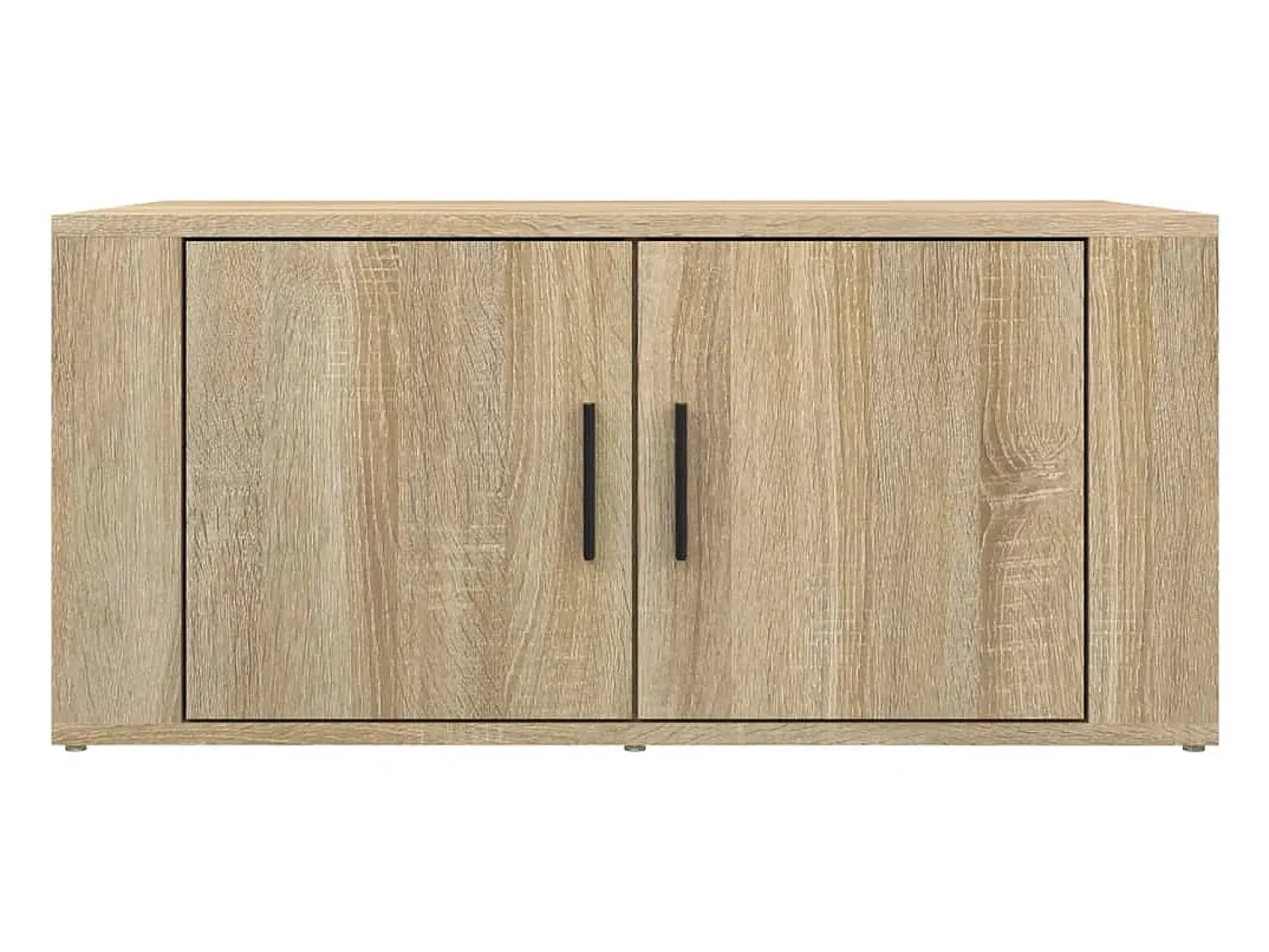 Discount Mesa de centro | Mesa de apoio 80x50x36 cm derivados madeira carvalho sonoma Castanho
