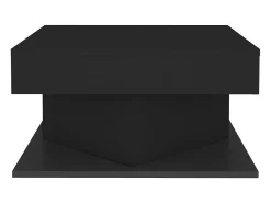 Mesa de centro | Mesa de apoio 57x57x30 cm derivados de madeira^ Mesa De Centro