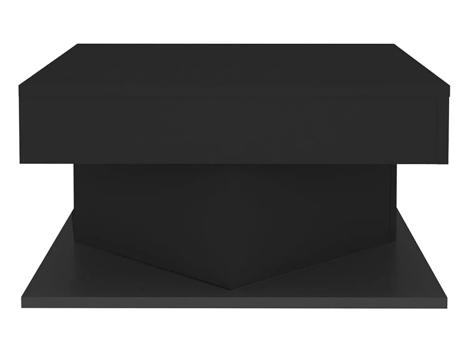 Mesa de centro | Mesa de apoio 57x57x30 cm derivados de madeira^ Mesa De Centro