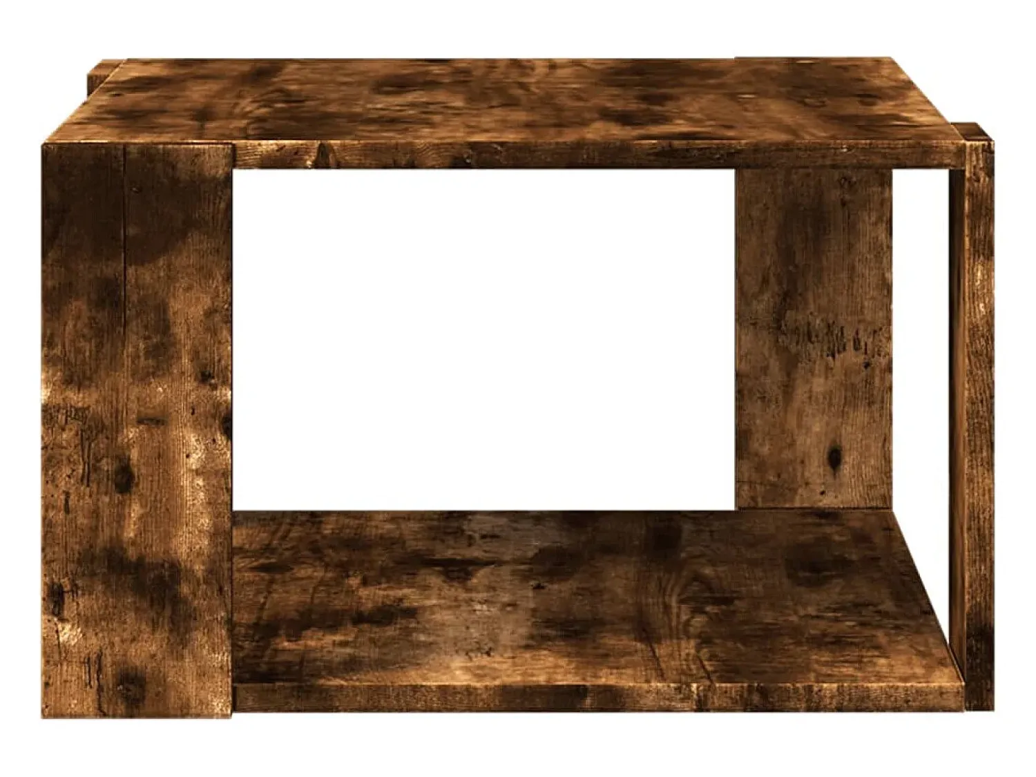 Mesa de centro | Mesa de apoio 51.5x51.5x30cm derivados madeira carvalho fumado^ Mesa De Centro