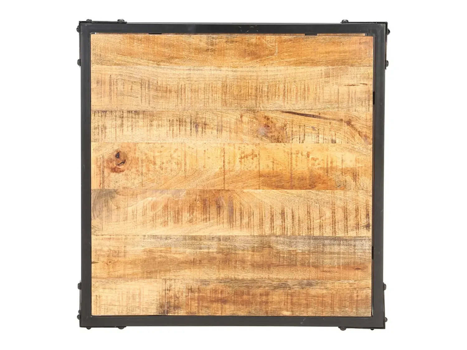 Mesa de centro | Mesa de apoio | Mesa de café 60x60x35 cm madeira de mangueira maciça^ Mesa De Centro