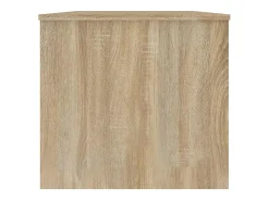 Mesa de centro | Mesa de apoio102x50.5x46.5cm madeira processada carvalho sonoma^ Mesa De Centro