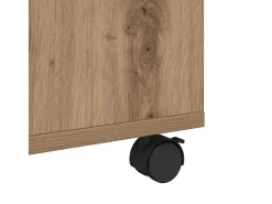 Mesa de centro | Mesa de apoio carvalho artisiano 75x75x38 cm^ Mesa De Centro