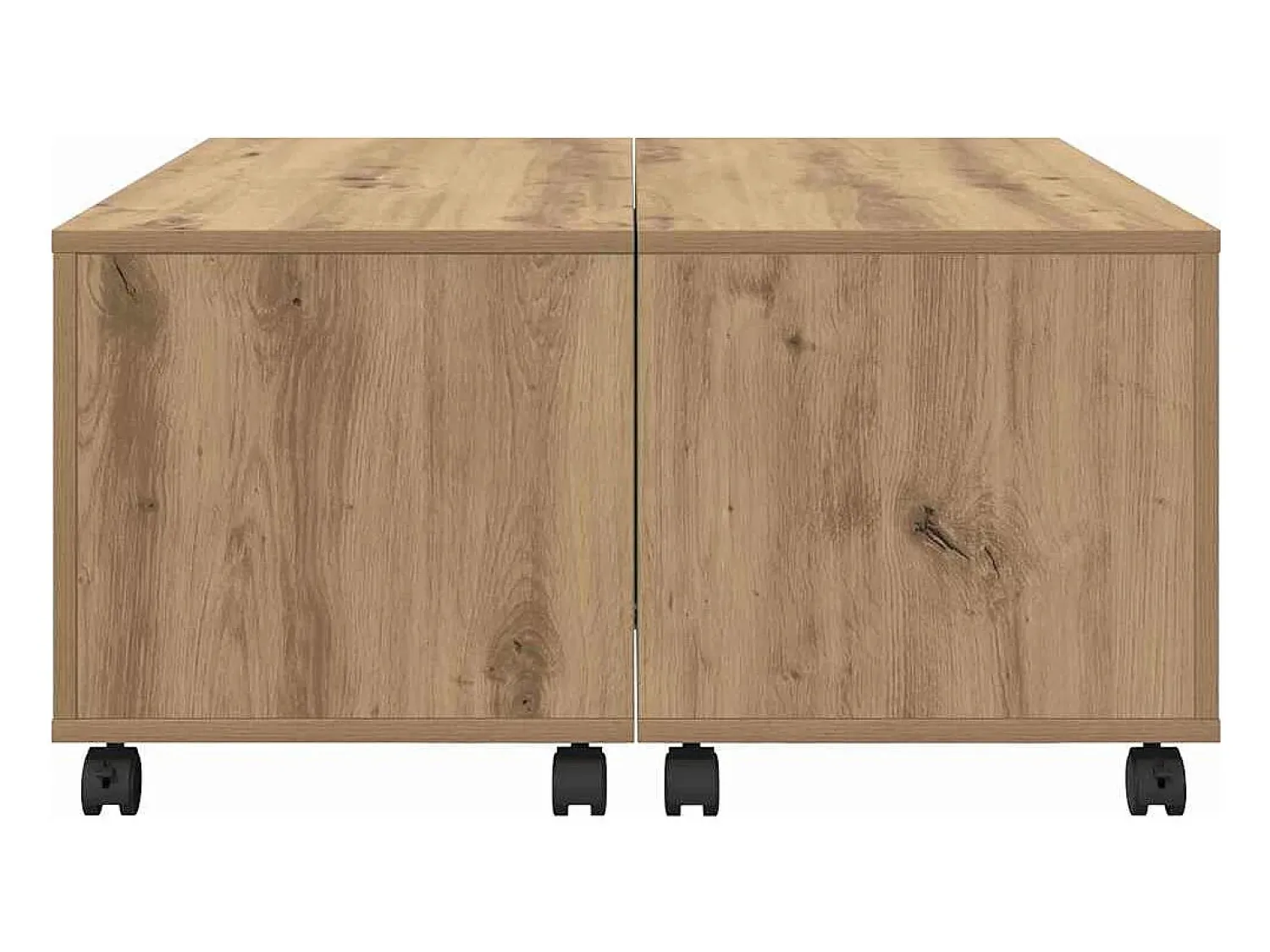 Mesa de centro | Mesa de apoio carvalho artisiano 75x75x38 cm^ Mesa De Centro
