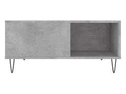Sale Mesa de centro | Mesa de apoio 80x80x36.5 cm derivados madeira cimento Cinzento