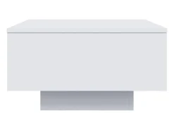 Mesa De Centro* Mesa de centro | Mesa de apoio 55x55x31 cm derivados de madeira Branco