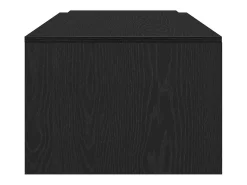 Mesa De Centro| Mesa de centro | Mesa de apoio Carvalho 150x50x35 cm Preto