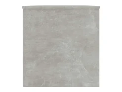 Mesa De Centro| Mesa de centro | Mesa de apoio 102x50x52.5cm madeira processada cinza cimento Cinzento