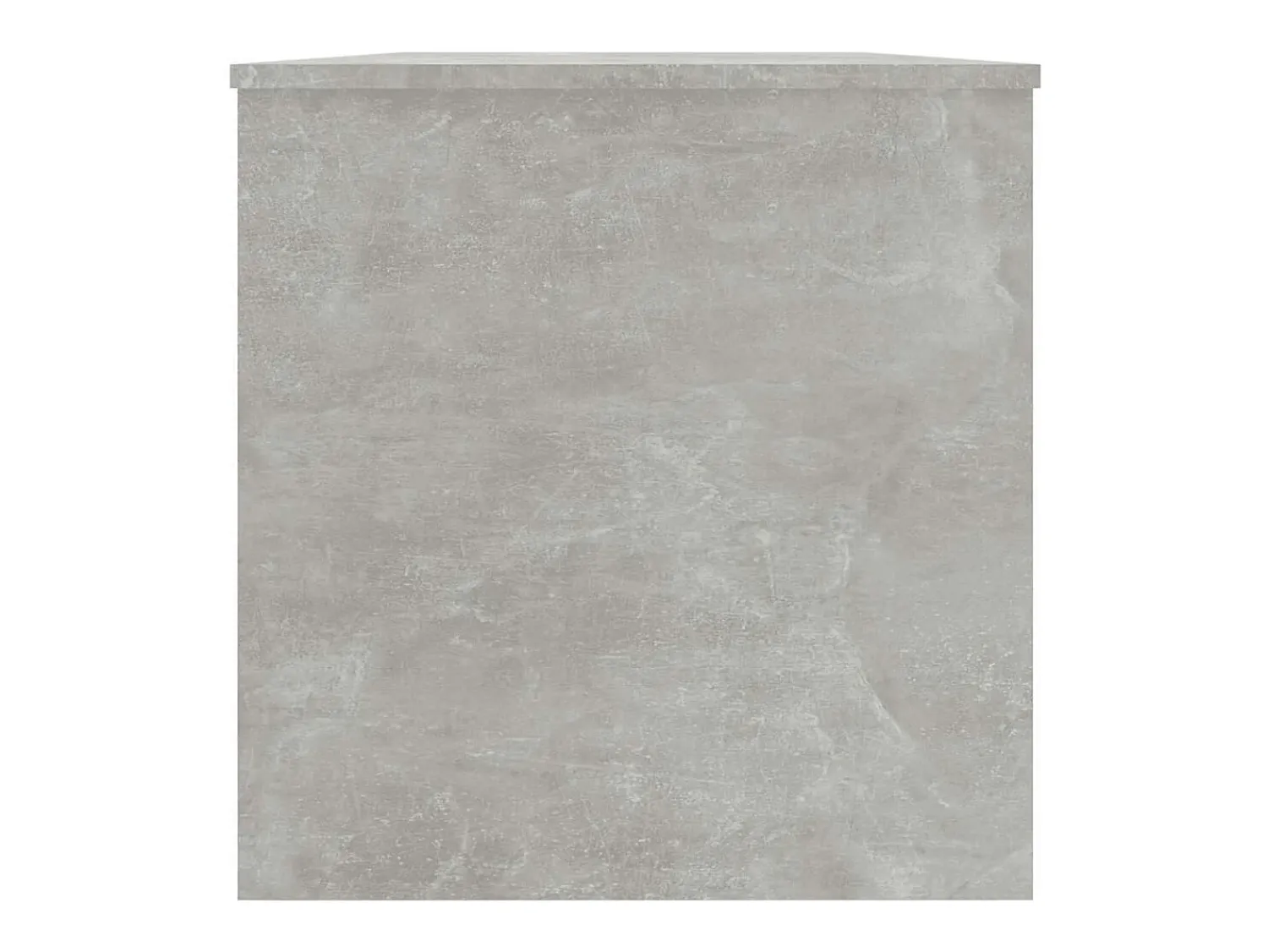 Mesa De Centro| Mesa de centro | Mesa de apoio 102x50x52.5cm madeira processada cinza cimento Cinzento