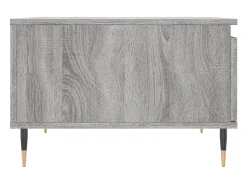 Online Mesa de centro | Mesa de apoio 55x55x36.5 cm derivados de madeira cinza sonoma Cinzento