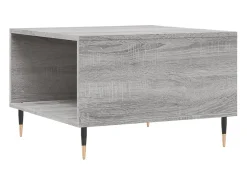 Online Mesa de centro | Mesa de apoio 55x55x36.5 cm derivados de madeira cinza sonoma Cinzento