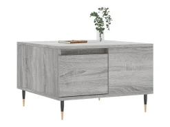Online Mesa de centro | Mesa de apoio 55x55x36.5 cm derivados de madeira cinza sonoma Cinzento