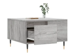Online Mesa de centro | Mesa de apoio 55x55x36.5 cm derivados de madeira cinza sonoma Cinzento