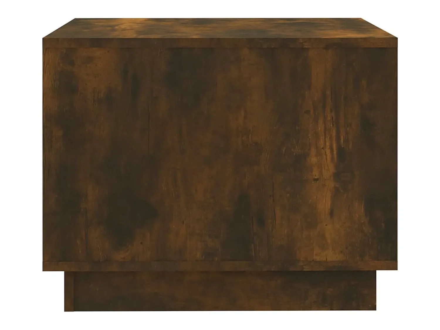 Mesa De Centro| Mesa de centro | Mesa de apoio 55x55x43 cm derivados de madeira carvalho fumado Castanho