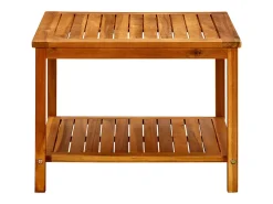Mesa de centro | Mesa de apoio | Mesa de café 60x60x45 cm madeira de acácia maciça^ Mesa De Centro