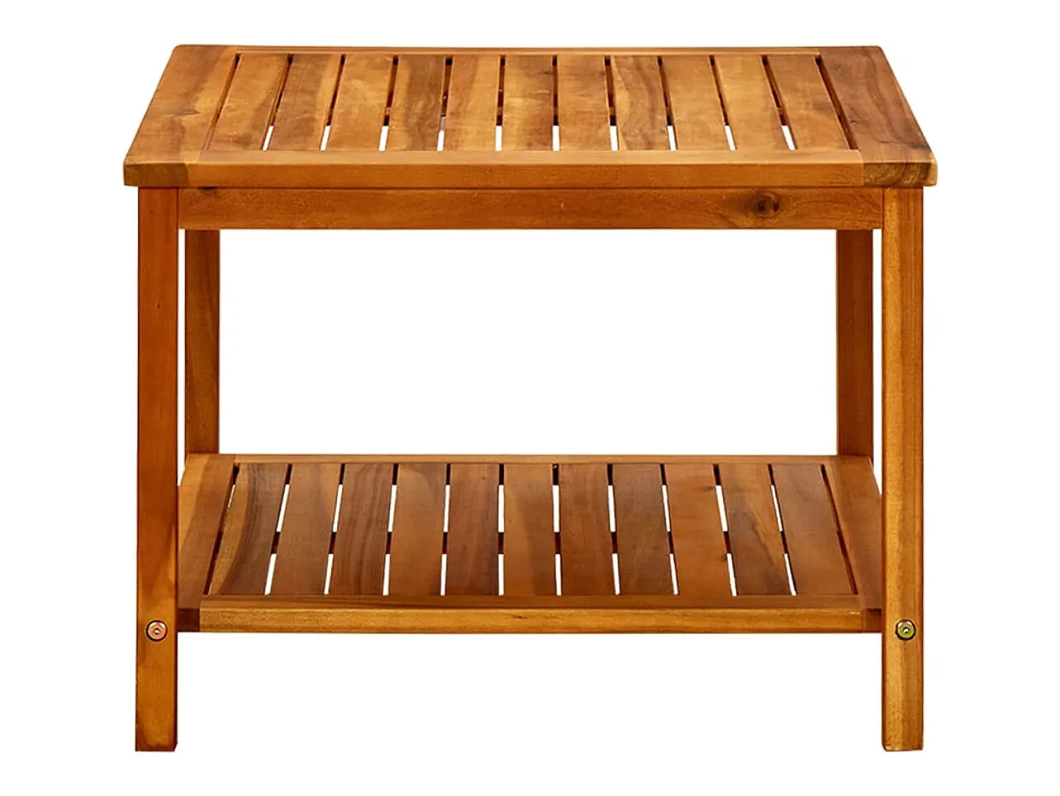 Mesa de centro | Mesa de apoio | Mesa de café 60x60x45 cm madeira de acácia maciça^ Mesa De Centro