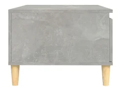 Mesa de centro | Mesa de apoio 90x50x36.5 cm derivados madeira cimento^ Mesa De Centro