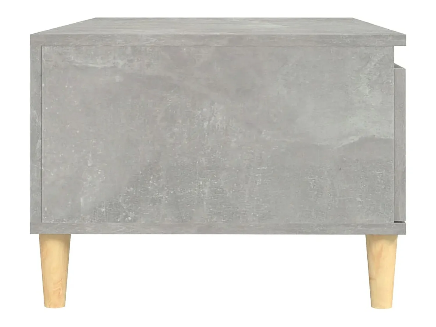 Mesa de centro | Mesa de apoio 90x50x36.5 cm derivados madeira cimento^ Mesa De Centro