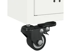 Best Mesa de centro | Mesa de apoio 68x50x43.5 cm aço Branco