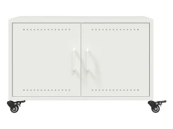 Best Mesa de centro | Mesa de apoio 68x50x43.5 cm aço Branco