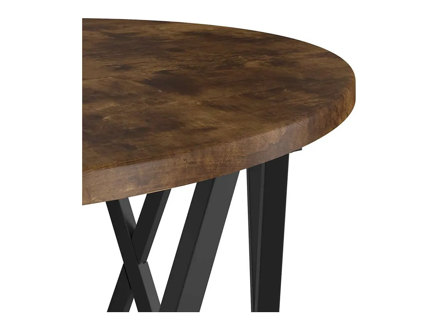 Best Mesa de centro | Mesa Lateral Empilhável 3 pcs Carvalho fumado 53x53x40 cm Castanho