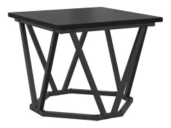 Mesa de centro 3 pcs Carvalho 50x50x40 cm^ Mesa De Centro