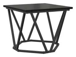 Mesa de centro 3 pcs Carvalho 50x50x40 cm^ Mesa De Centro
