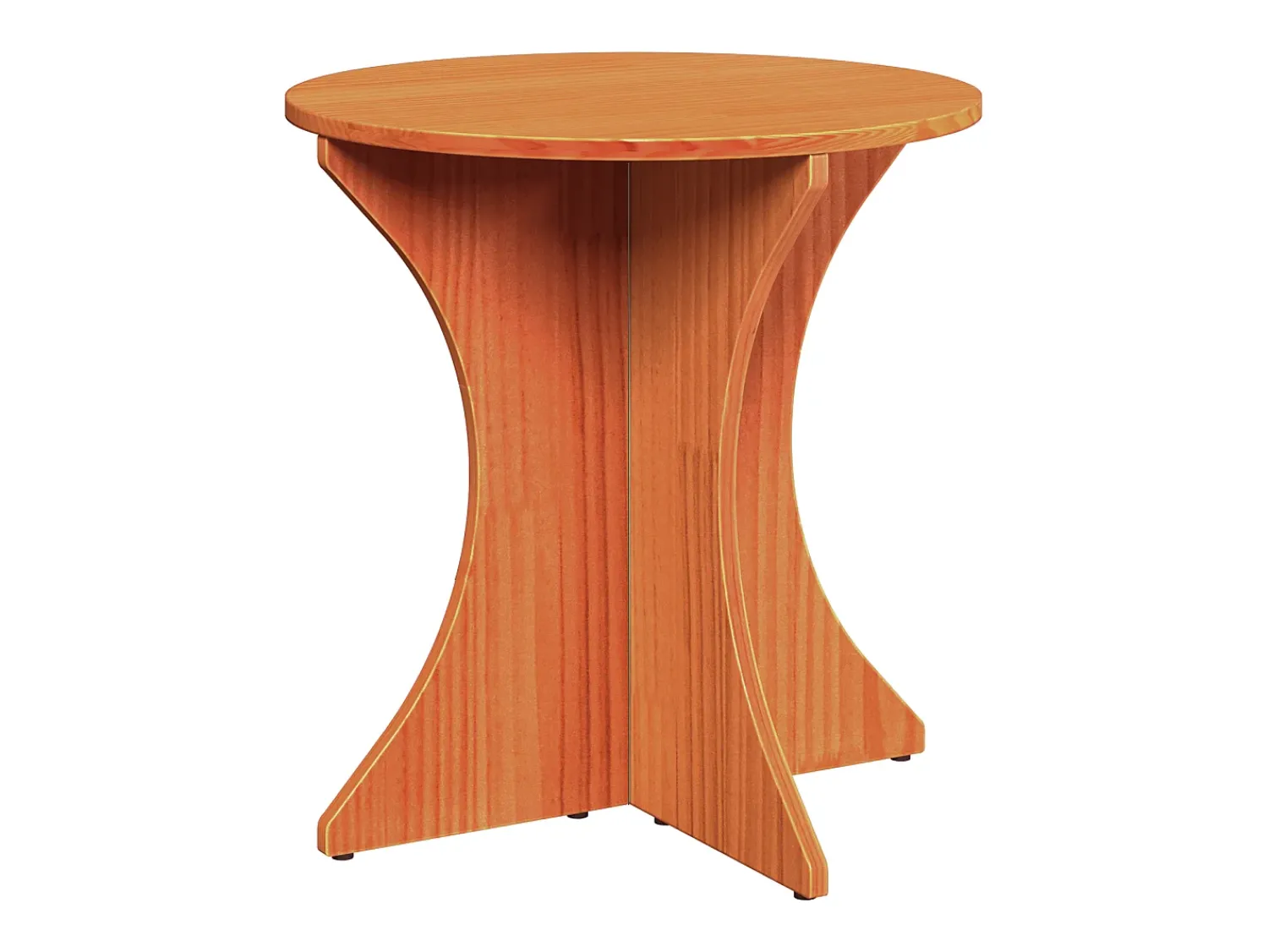 Mesa De Centro| Mesa de centro 3 pcs -mel 46x46x47 cm Castanho