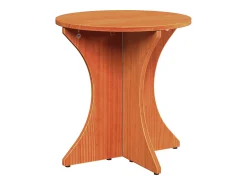 Mesa De Centro| Mesa de centro 3 pcs -mel 46x46x47 cm Castanho