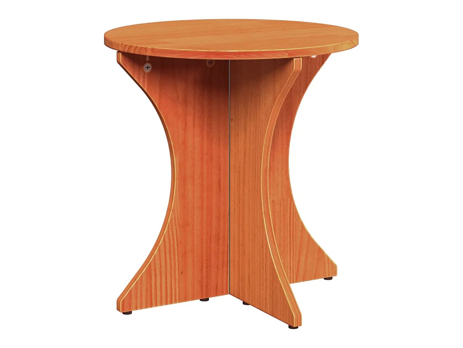 Mesa De Centro| Mesa de centro 3 pcs -mel 46x46x47 cm Castanho